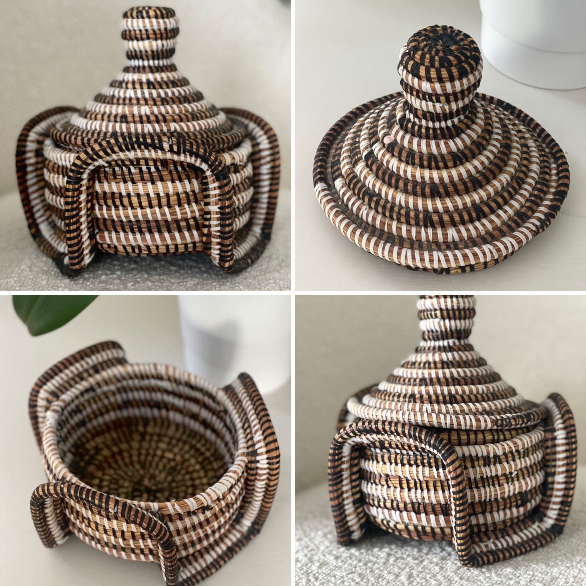 Berber straw box