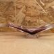 Old Empty Pocket Crystal Cup Purple & Transparent Vintage #B086