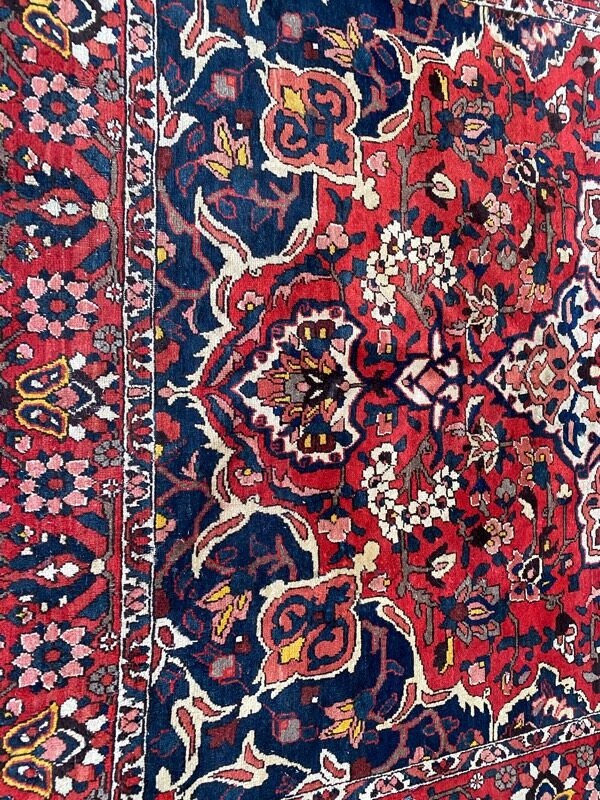 Old Persian rug Bakhtiar 210x300 cm
