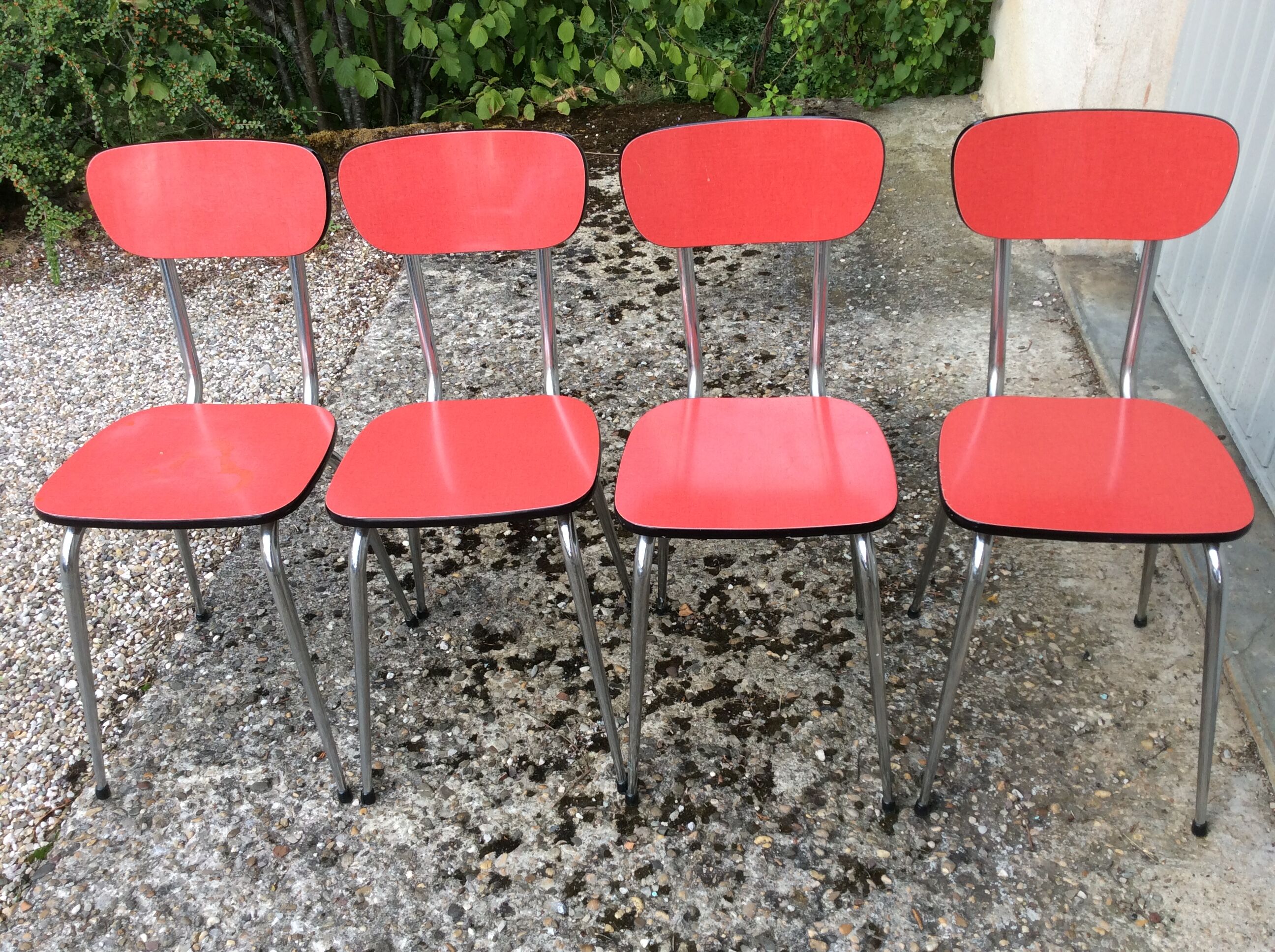 Formica kitchen table and chairs set