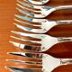 Christofle Malmaison 12 cake/dessert forks, mint condition