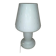 Vintage Murano Opaline Mushroom Lamp with Tinsel Diffuser? Table Mushroom