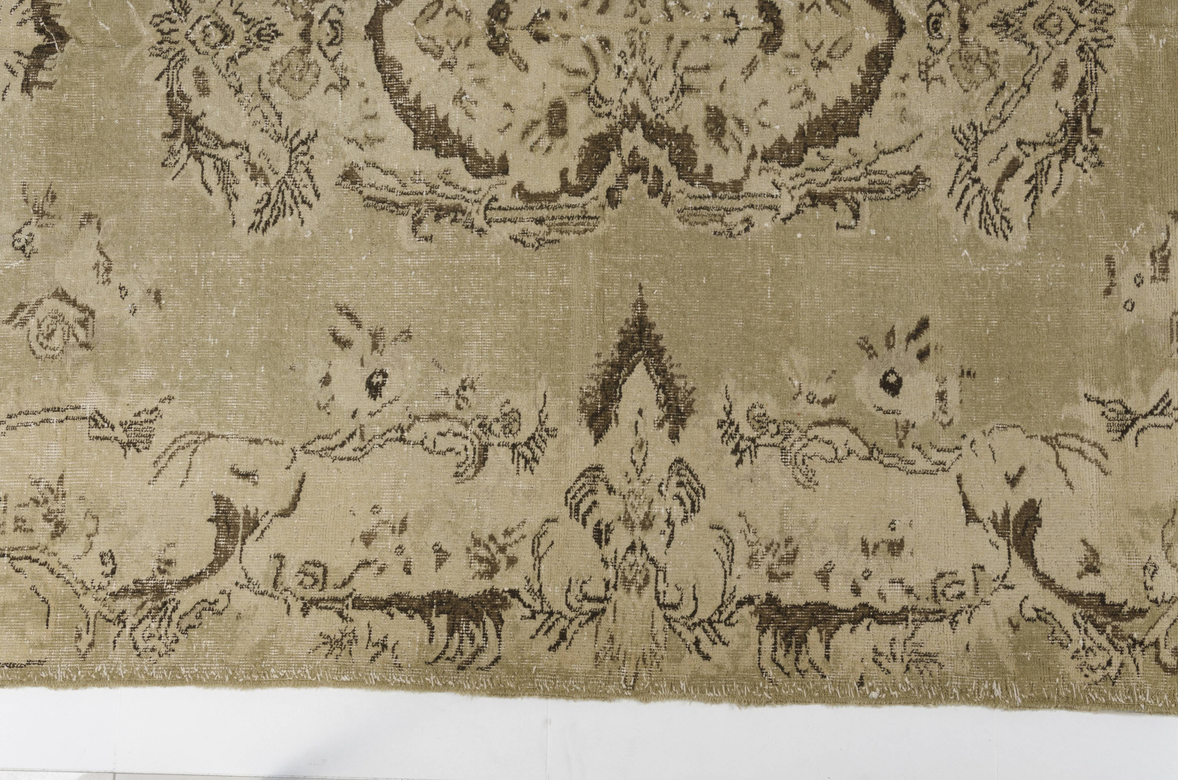 Beige Turkish Vintage Carpet sku825