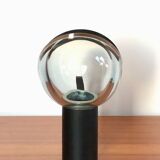 Applique de Flavio Poli en verre de Murano gris, Italie années 70