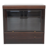 1970s buffet with glass door and drawer