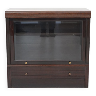 1970s buffet with glass door and drawer