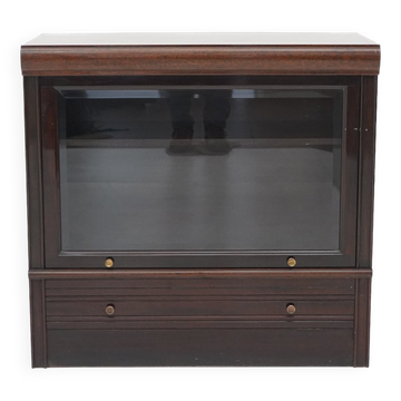 Buffet MD avec porte en verre et tiroir, années 1970