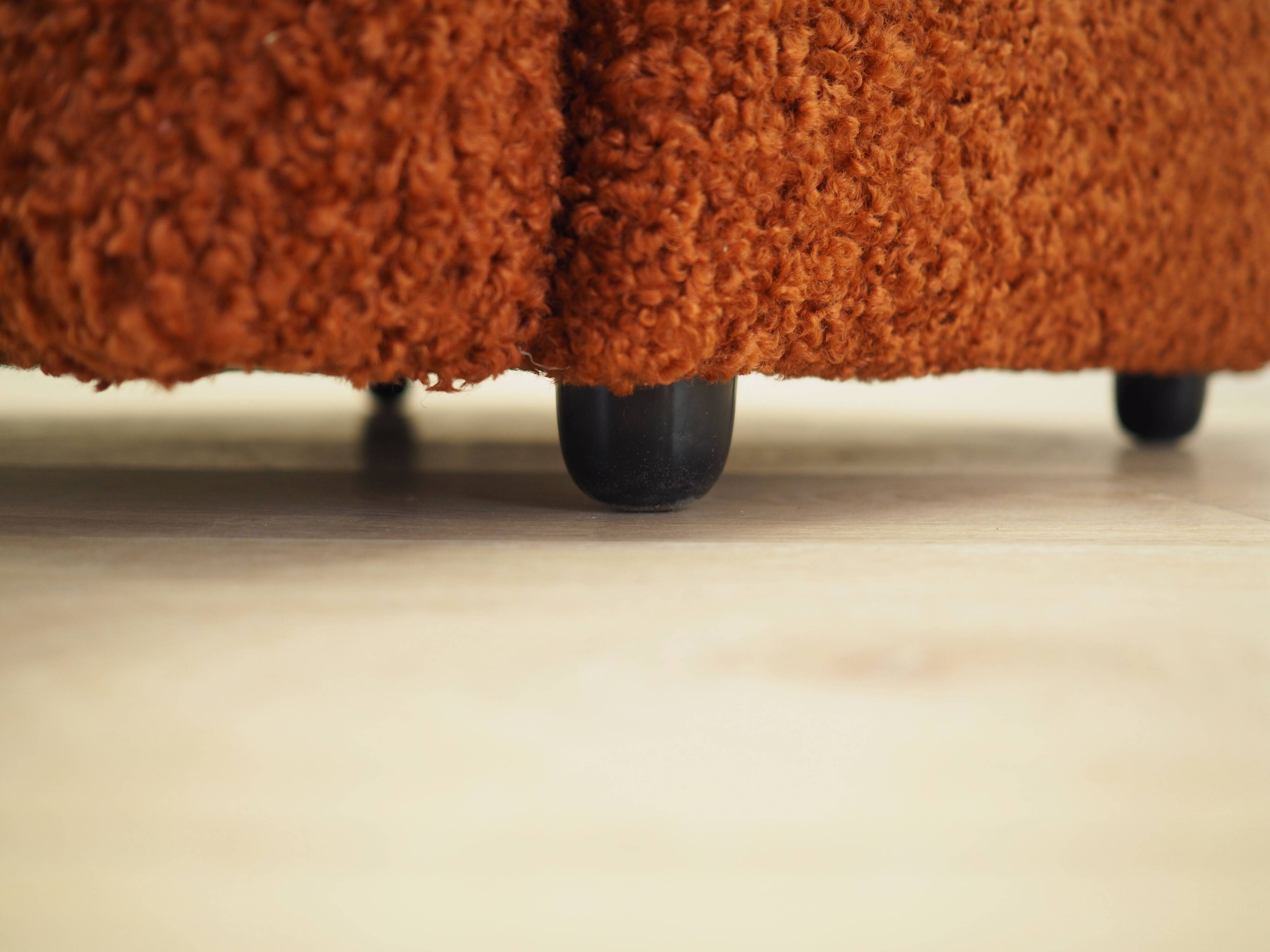 Orange armchair, Italian design, 1970s, production: Italy