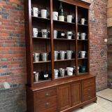 Huge Pharmacy Cabinet from the End of the 19th Century