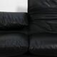 Cassina Maralunga 2,5 places - cuir noir
