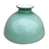 Green opaline lampshade