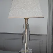 Vintage plexiglass lamp Le Dauphin