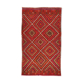 Anatolian handmade kilim rug 270 cm x 153 cm