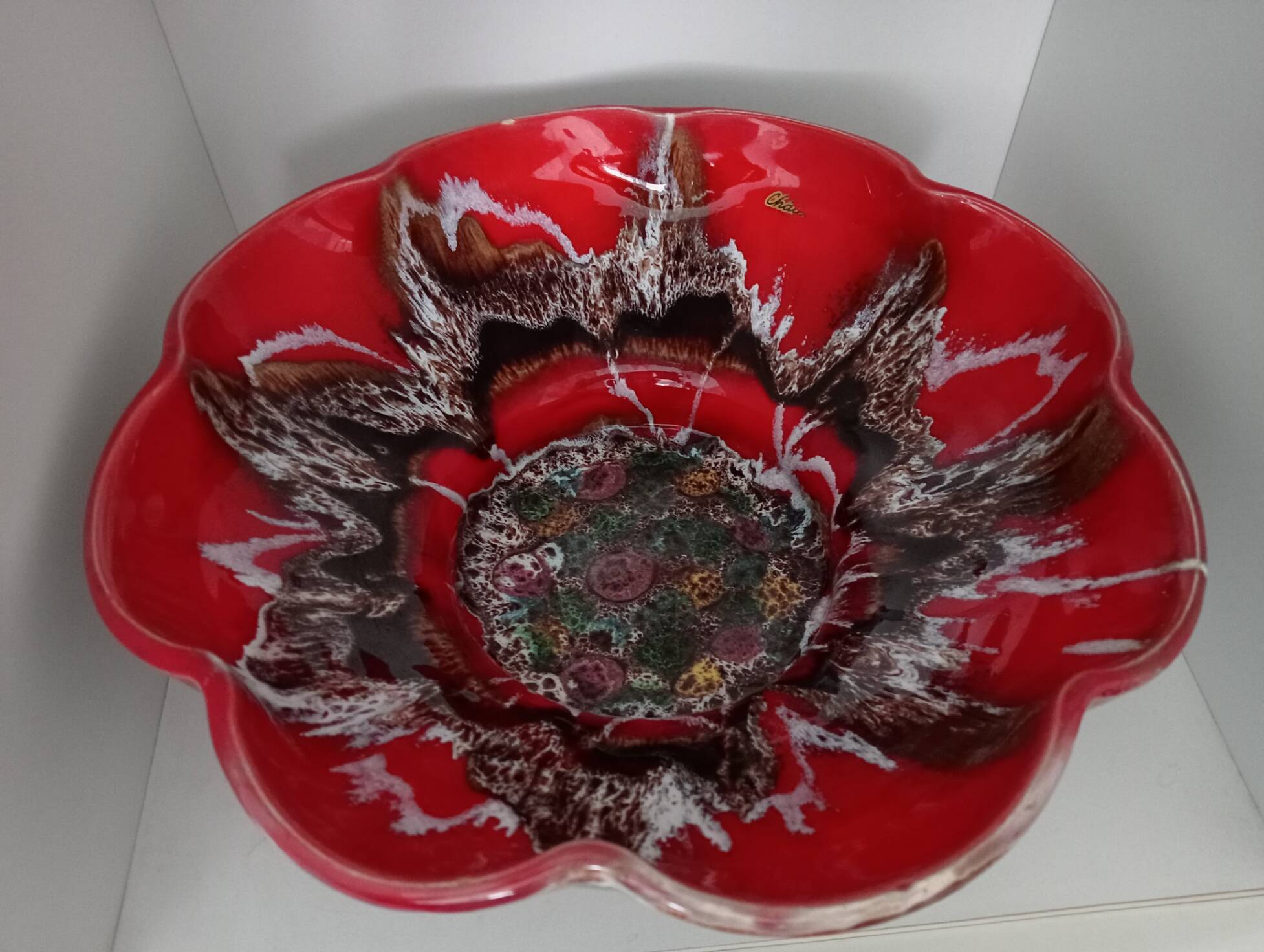 Large fruit bowl Vallauris