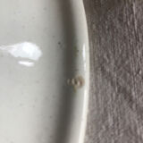 Un plat a tarte et 6 assiettes à dessert en gré Vintage made in Italie