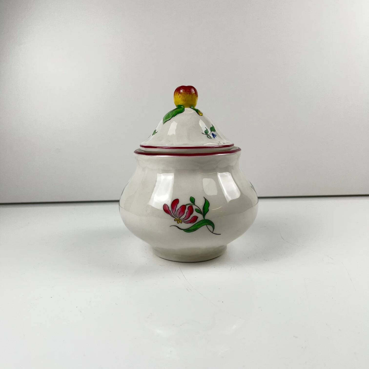 Sucrier modèle réverbère par KG Lunéville