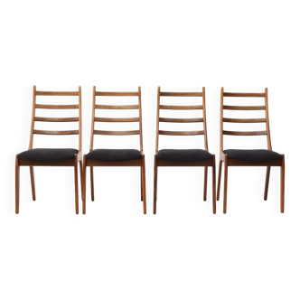 Set of 4 Rosewood Dining Chairs KS Denmark