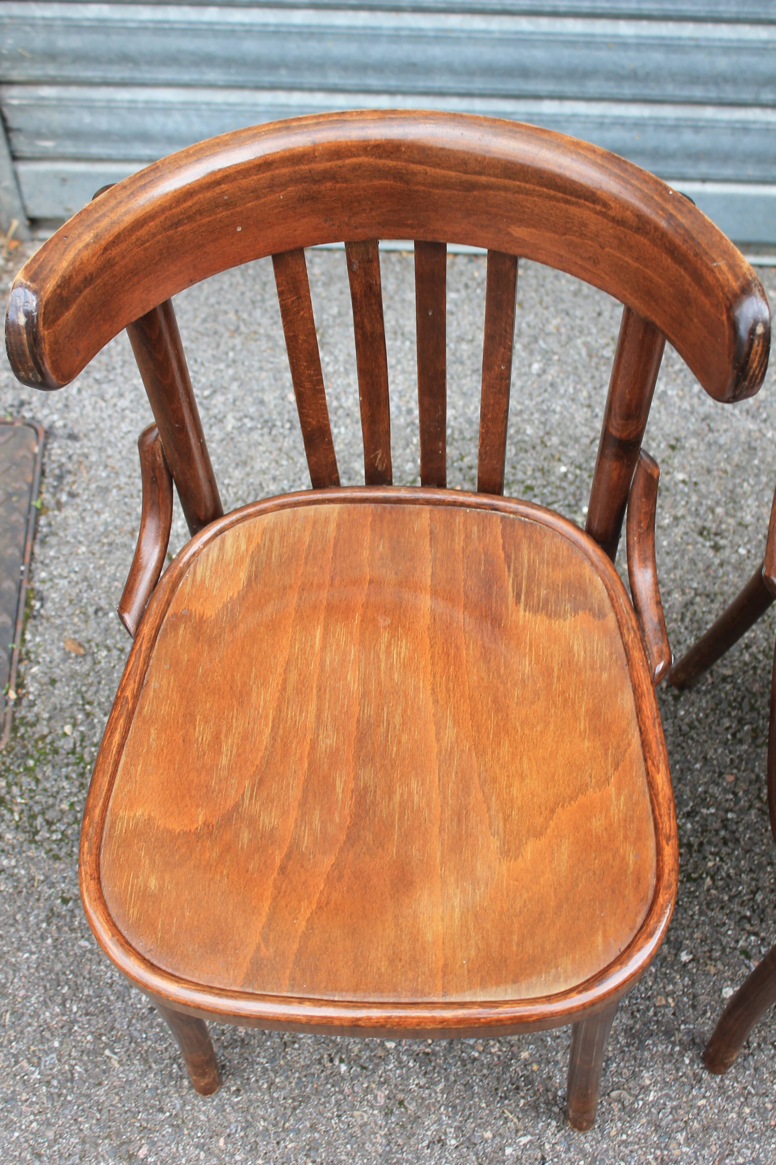 Set of 4 bistro chairs