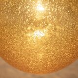 Murano ball pendant light by Doria, Germany, 1970s
