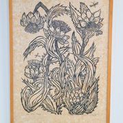 Wil Willerijn, Blackthorn, Etching on Handmade Paper, 1966