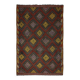 Tapis Kilim Vintage Turc Oushak 191x272 cm Laine Fait Main