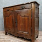 Rustic louis xv period sideboard in oak and poplar circa 1750