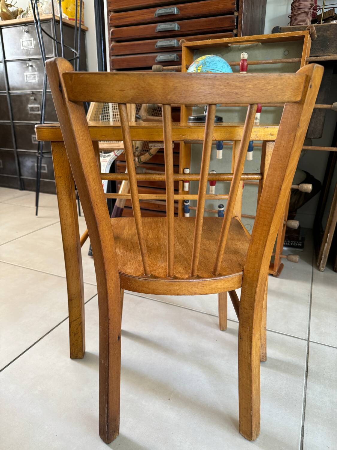 Vintage Baumann children's desk and chair set