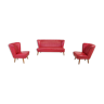 Mid century cocktail chair set, 1960s