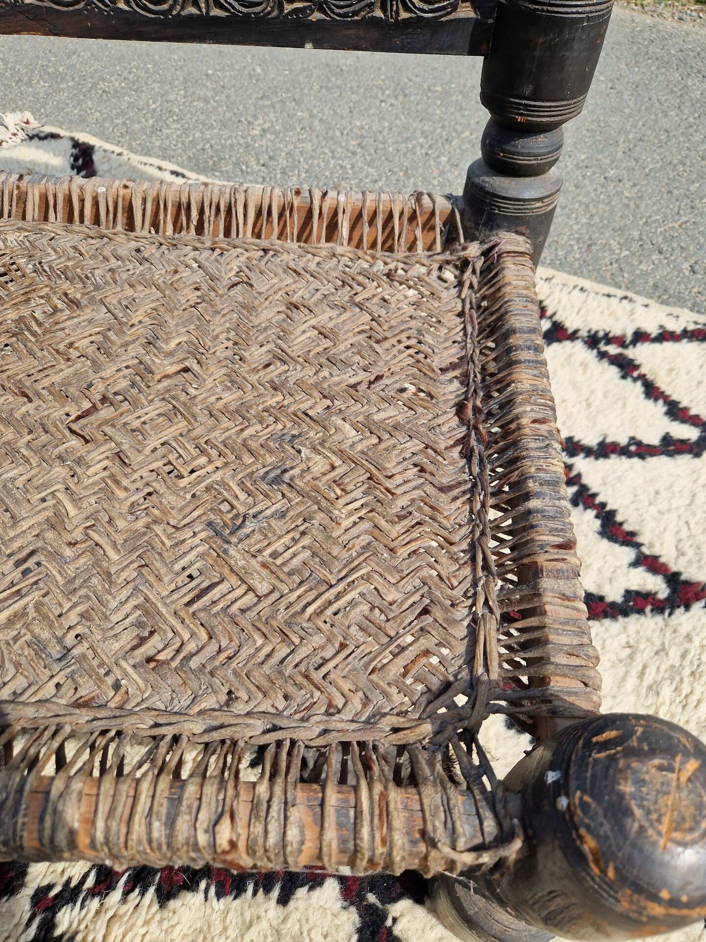 Traditional chair from Pakistan