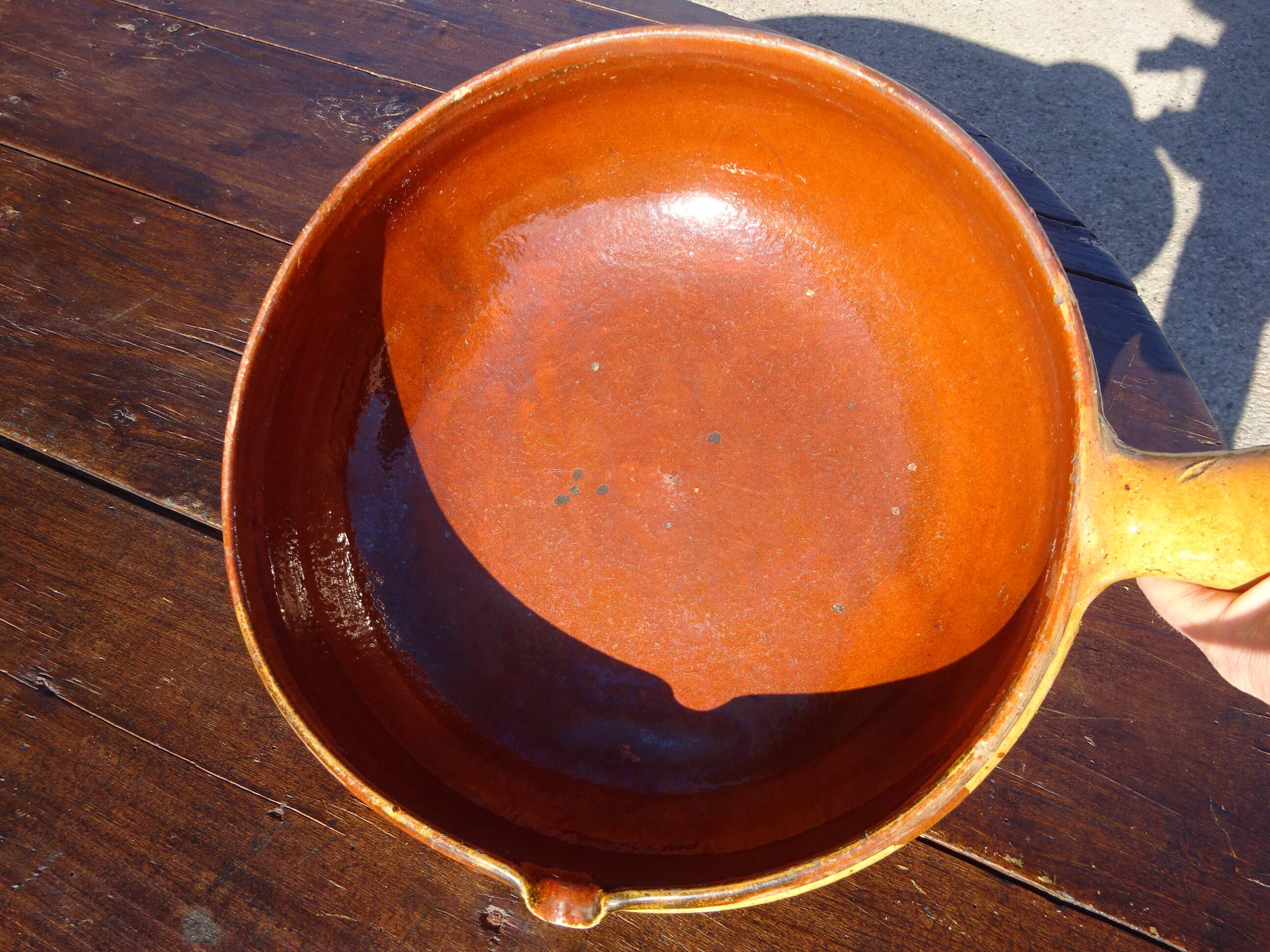 Vallauris terracotta dish
