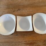 3 porcelain ramekins