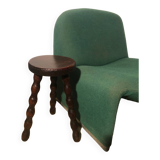 Brutalist tripod stool