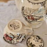 Coffee maker and milk jug