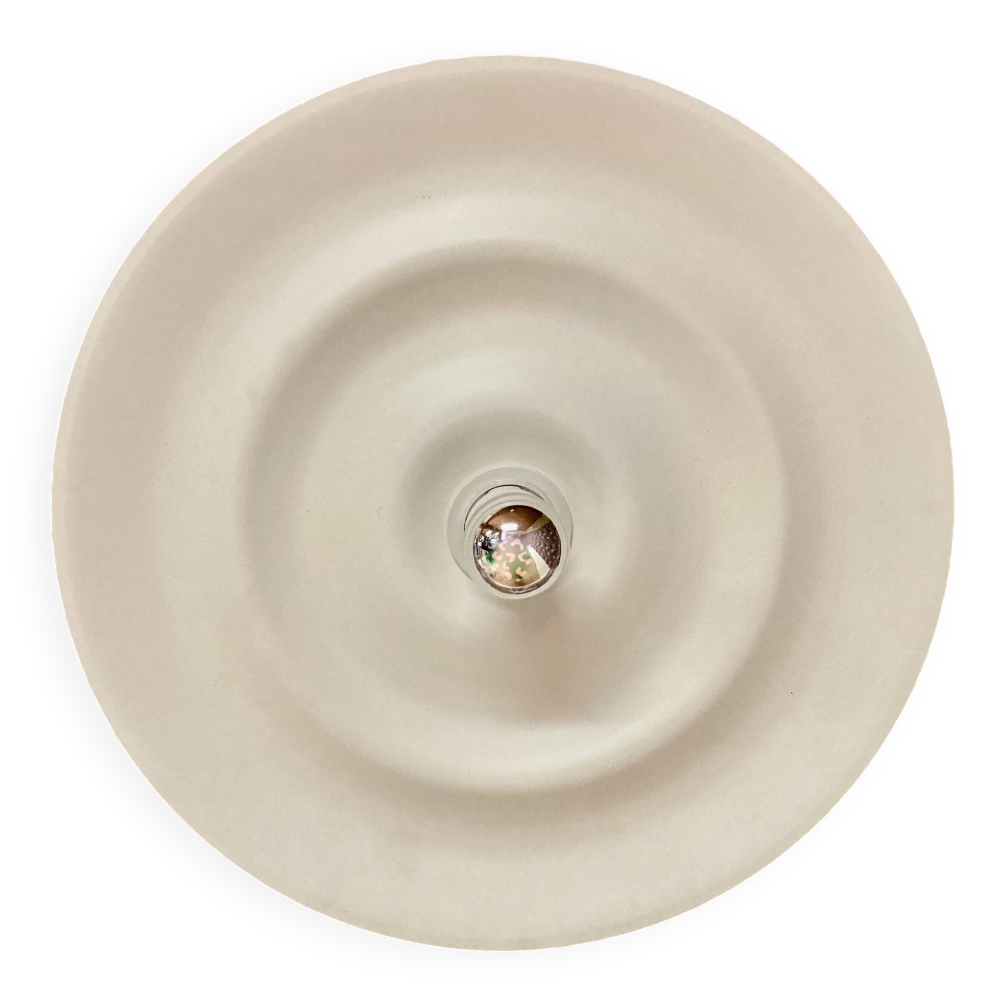 Large Scandinavian design metal wall light.