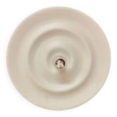 Large Scandinavian design metal wall light.