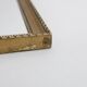 1950s Mirror in Golden Wood Frame