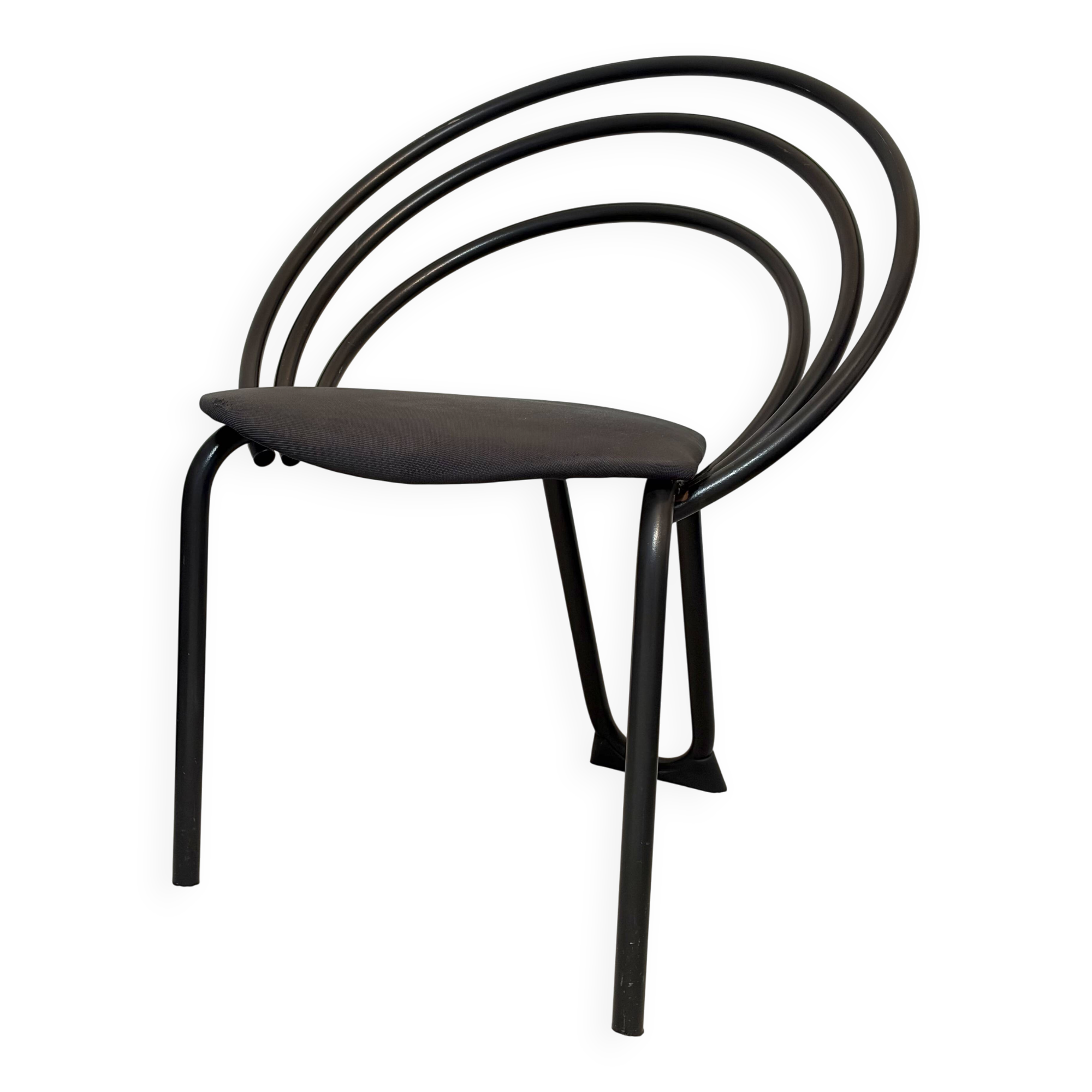Chaise demi-lune 1980