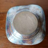 Brutalist stoneware cup 1970 signed Ferrières
