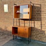 Mid Century Avalon Modular Ladderax Teak Vintage Shelving Unit 1