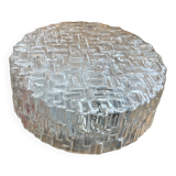 Art deco glass ceiling lamp