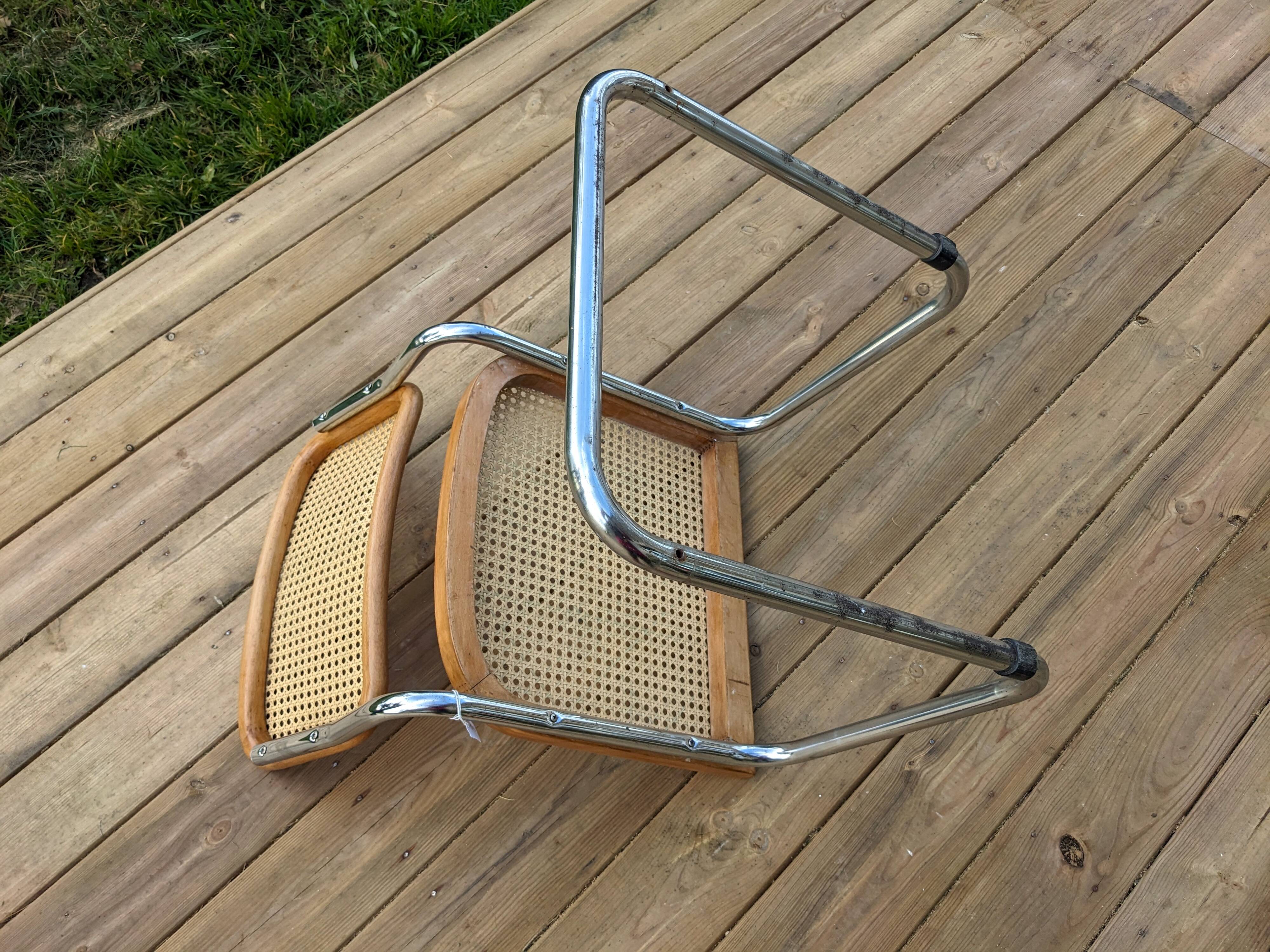 Chaise Cesca Marcel Breuer B32 en hêtre clair