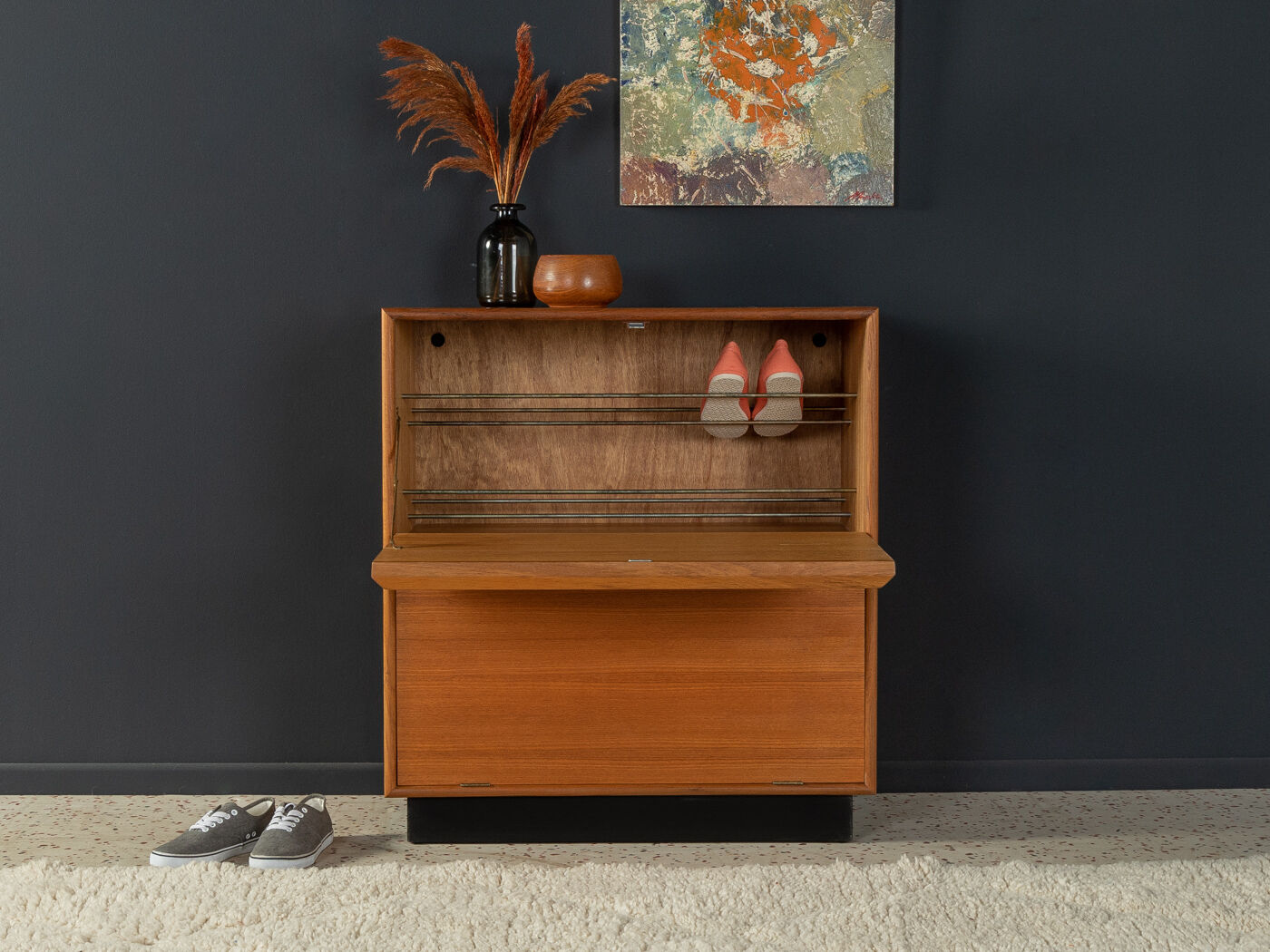 1960s shoe cabinet, G.V. Møbler