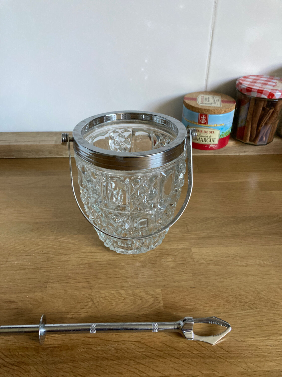 Vintage ice bucket