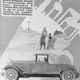 A Lincoln car paper advertisement from a 1930 magazine