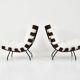 Costela armchairs by Martin Eisler and Carlo Hauner for Forma, 1950s