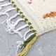 Azilal rug 305×195 cm – Ivory Moroccan Berber rug with multicoloured tribal diamonds, GO-974