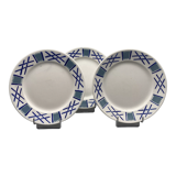 3 flat plates lunéville kg model "servange"