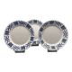 3 flat plates lunéville kg model "servange"