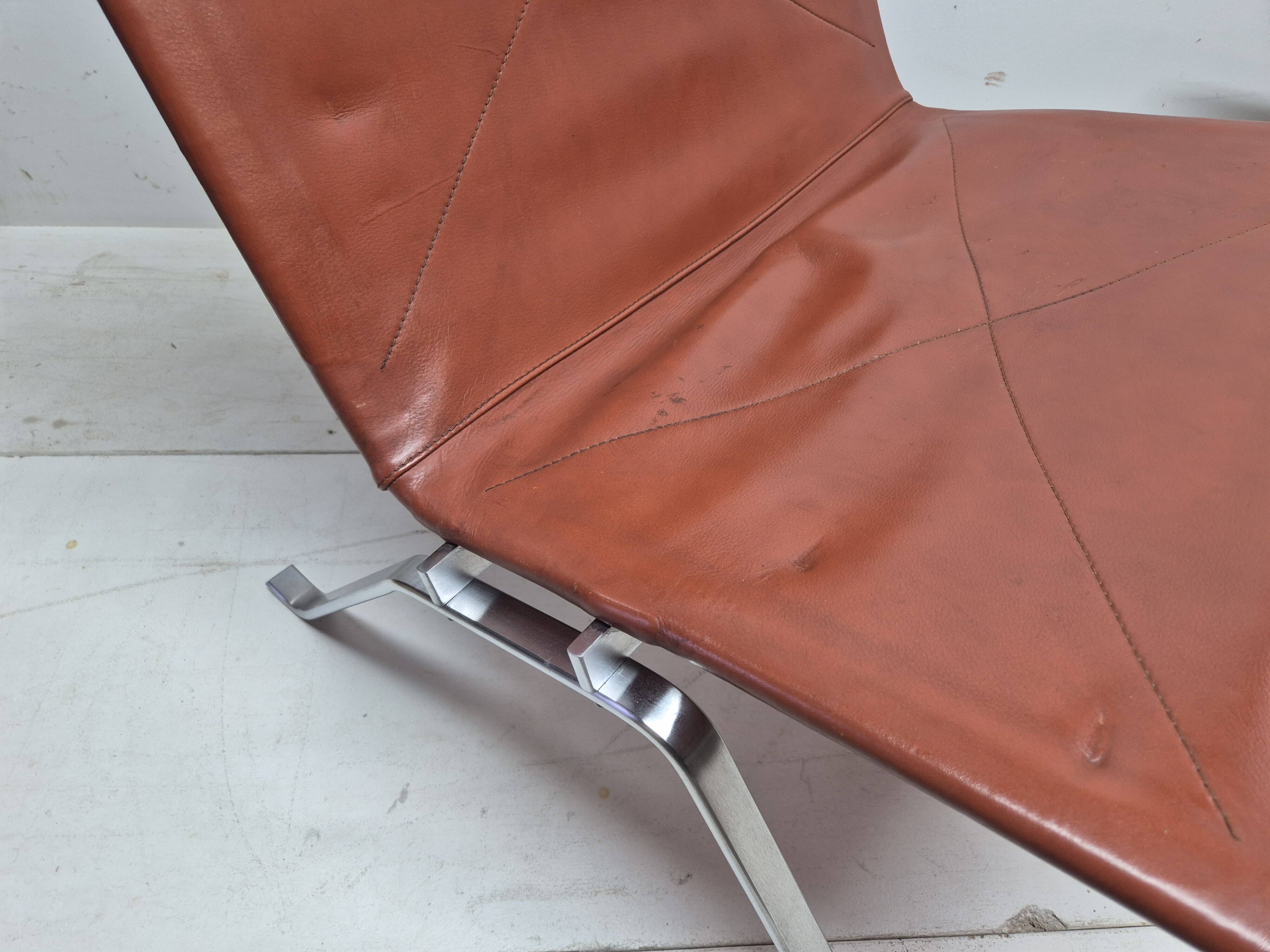 Poul Kjaerholm (1929-1980) pair of PK22 low chairs, Kold Christensen