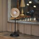 Old articulated office lamp 1950